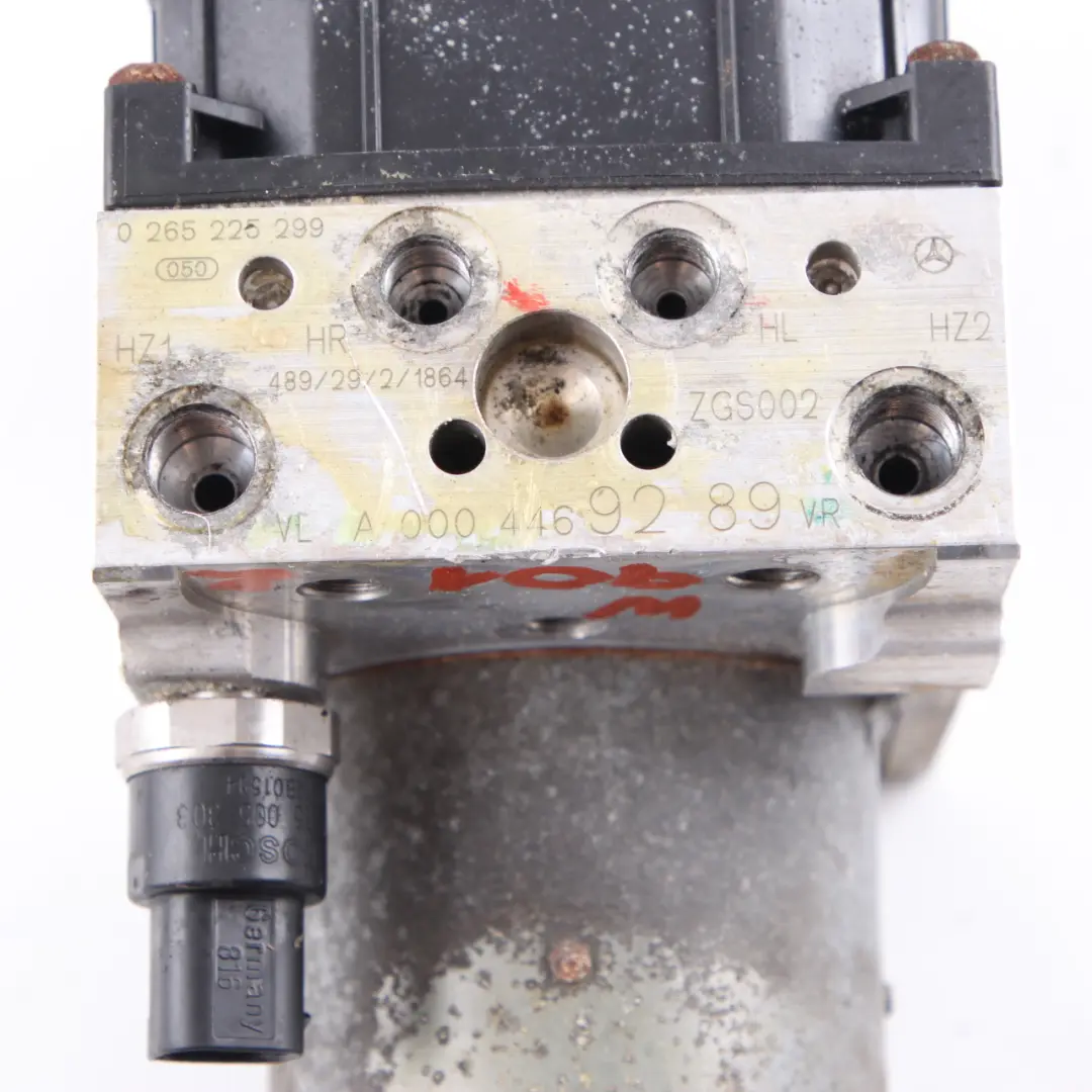  Pompa freno Mercedes W901 W903 W905 ABS ESP Unità freno idraulico - SKU A0004469289 - Numero di parte A0004469289