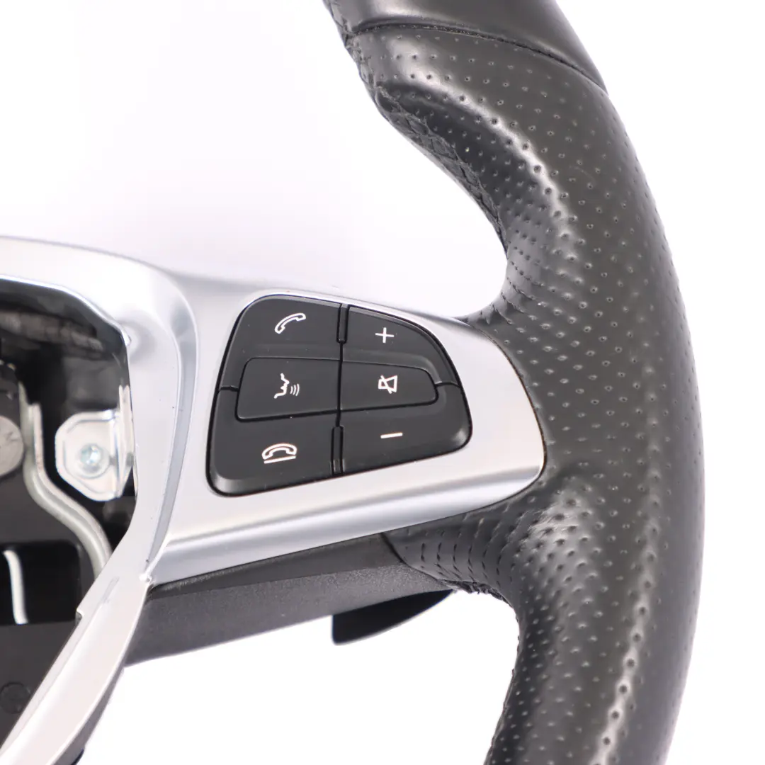 Cuero Negro Multifunción Palanca de cambio para Volante Mercedes W205 C253 con número de pieza A0004603803 Volante Mercedes W205 C253 Cuero Negro Multifunción Palanca de cambio - SKU A0004603803 - Número de pieza A0004603803