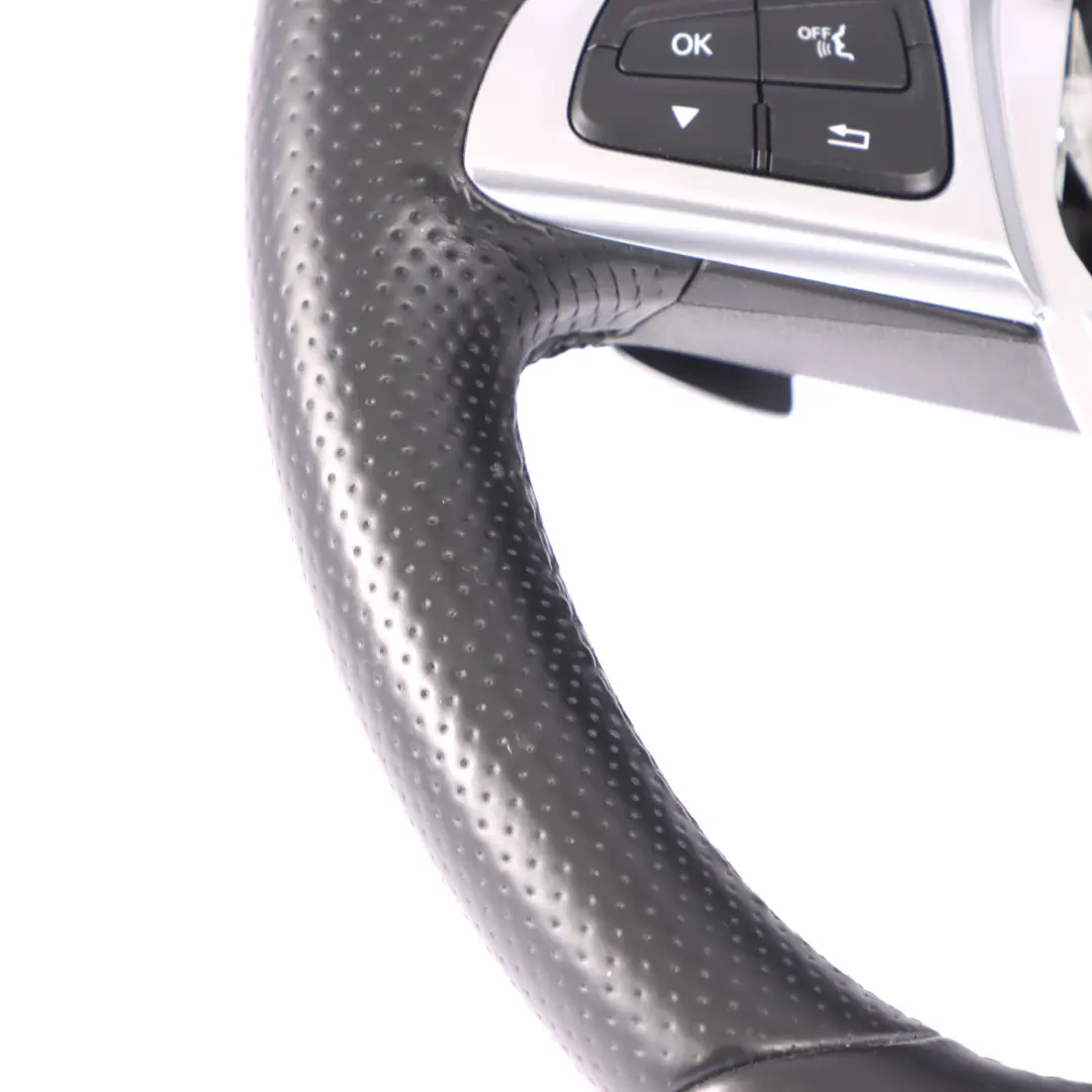 pelle nera multifunzione Cambio al volante per Volante Mercedes W205 C253 in con numero di parte A0004603803 Volante Mercedes W205 C253 in pelle nera multifunzione Cambio al volante - SKU A0004603803 - Numero di parte A0004603803
