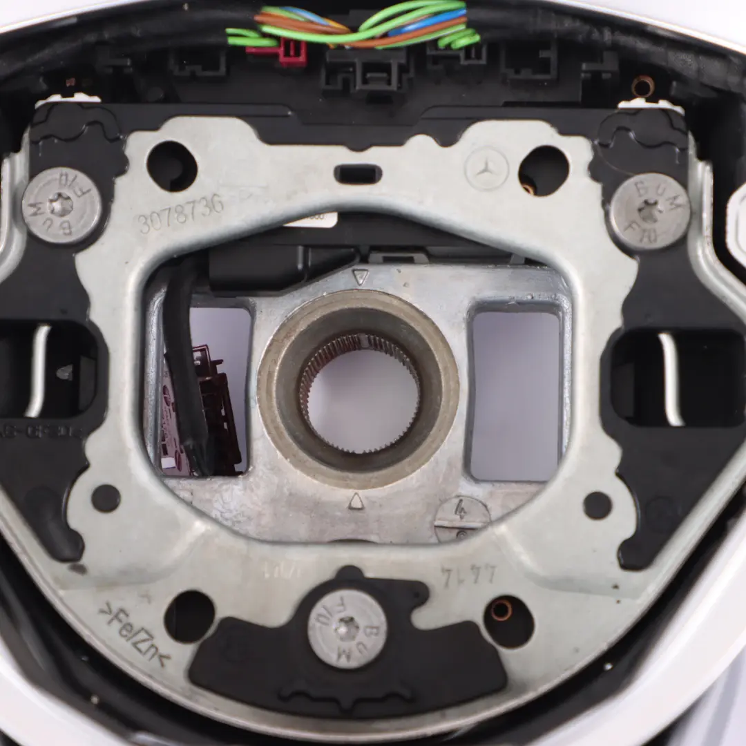  Lenkrad Mercedes W205 C253 Schwarzes Leder Multifunktions Schal twippen - SKU A0004603803 - Teilenummer A0004603803