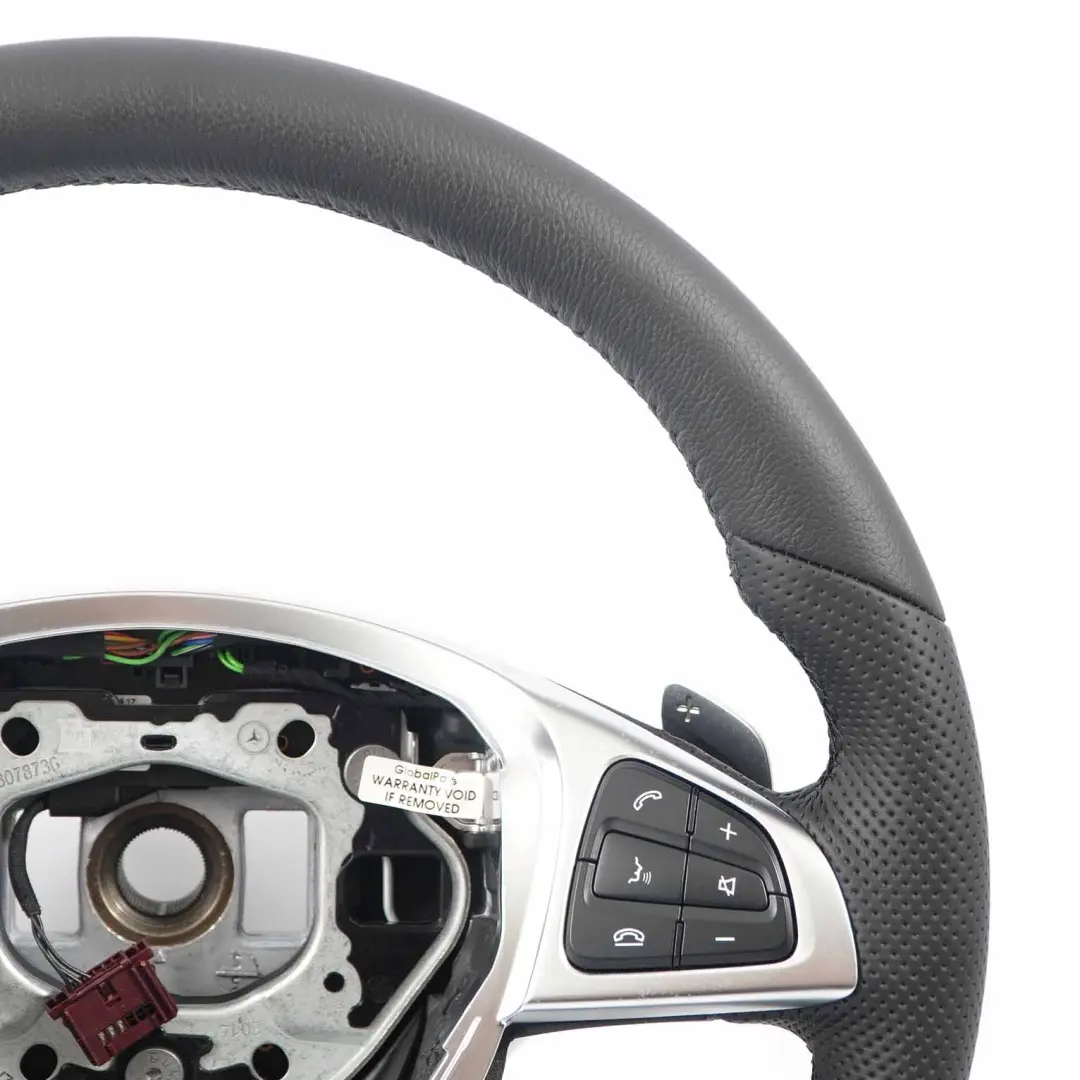 Mercedes W176 W117 W218 C218 W246 NEUF Cuir Noir Volant Sport Paddle Shift - SKU A0004604103-1 - Numéro de pièce A0004604103