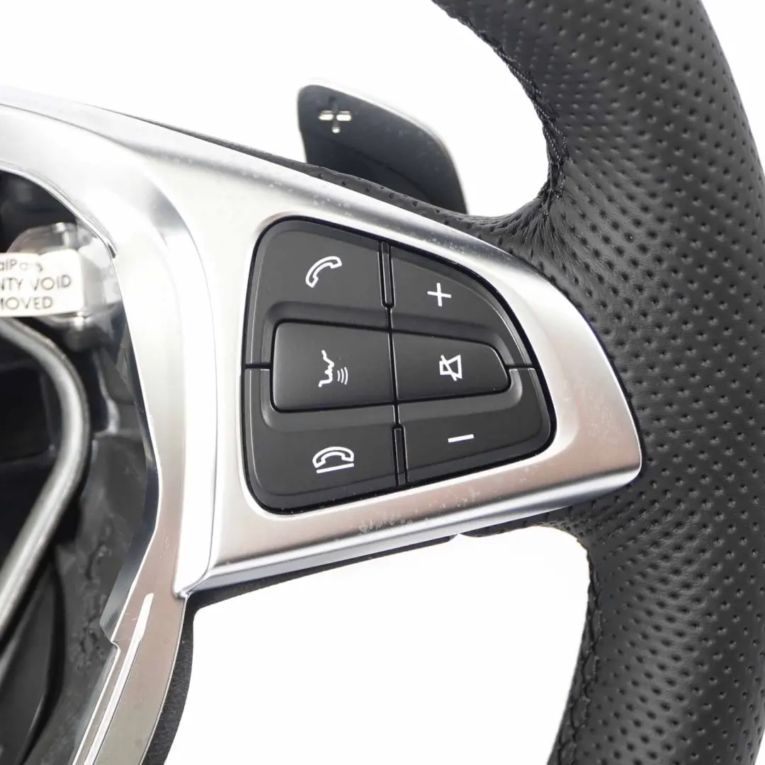 Mercedes W176 W117 W218 C218 W246 NEUF Cuir Noir Volant Sport Paddle Shift - SKU A0004604103-1 - Numéro de pièce A0004604103