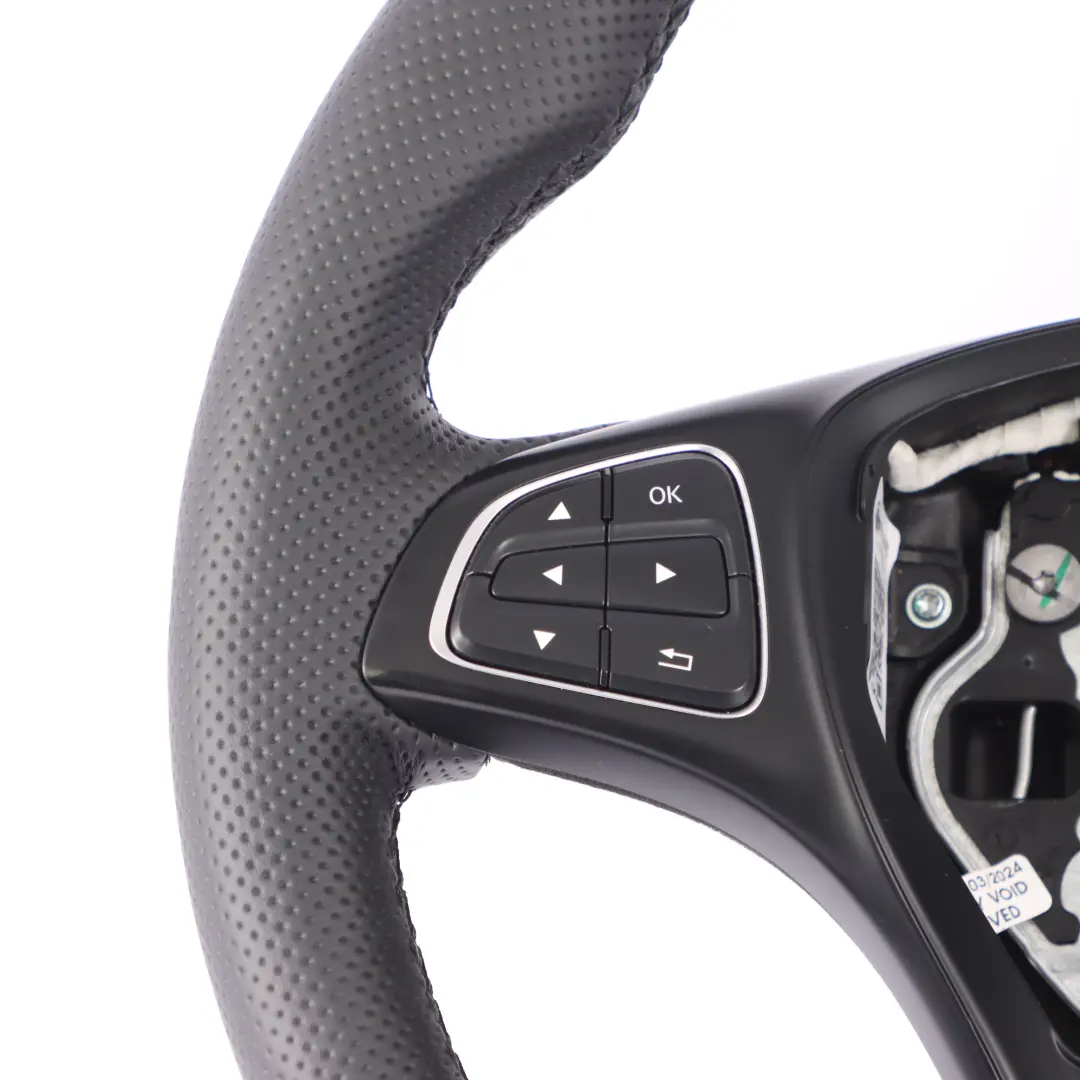 NUOVO Volante in pelle nera multifunzione Mercedes Vito W447 - SKU A0004608103-1 - Numero di parte A0004608103