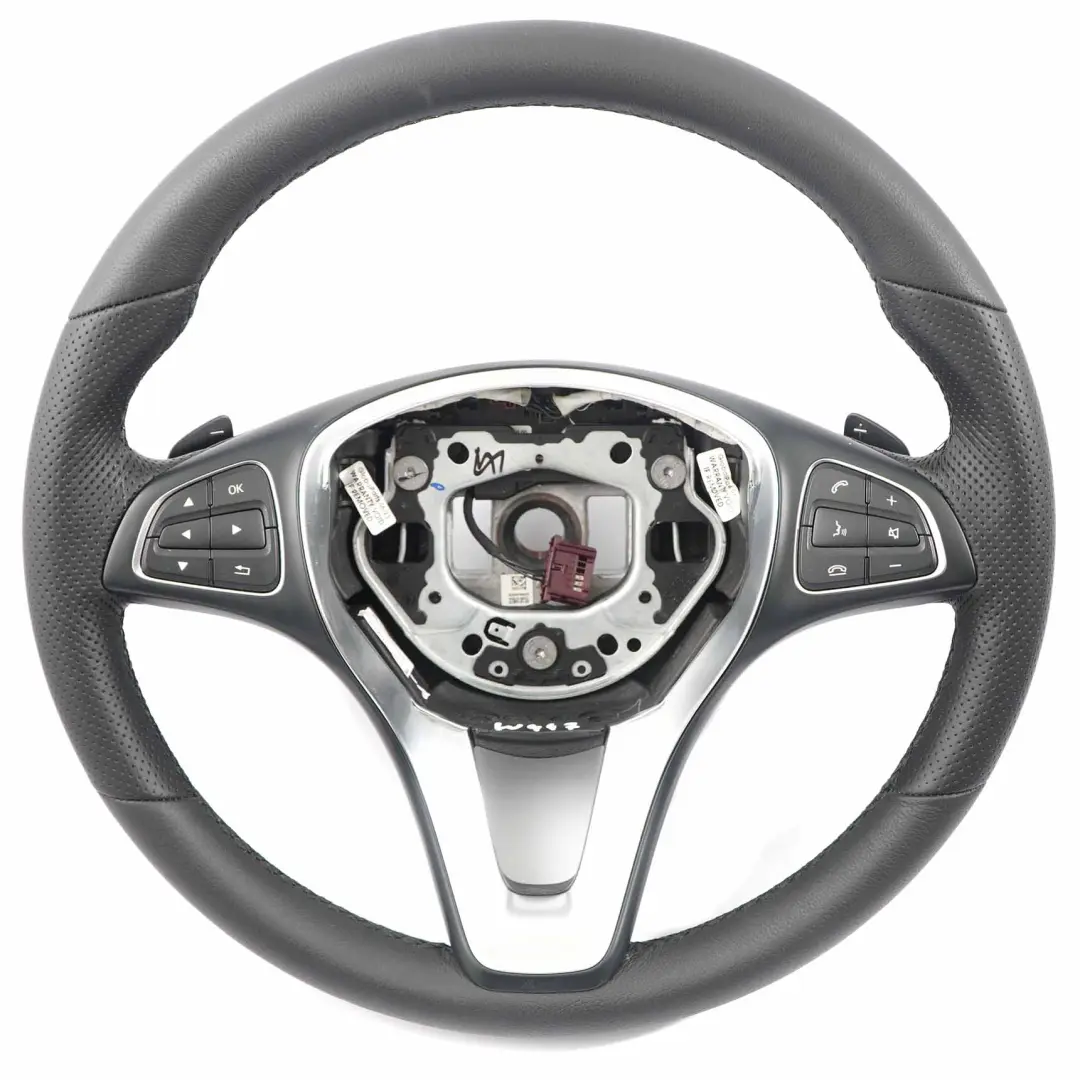W448 NEU Leder Sport Lenkrad Sportlenkrad Schaltwippen für Mercedes Vito W447 mit Teilenummer A0004608203 Mercedes Vito W447 W448 NEU Leder Sport Lenkrad Sportlenkrad Schaltwippen - SKU A0004608203-1 - Teilenummer A0004608203