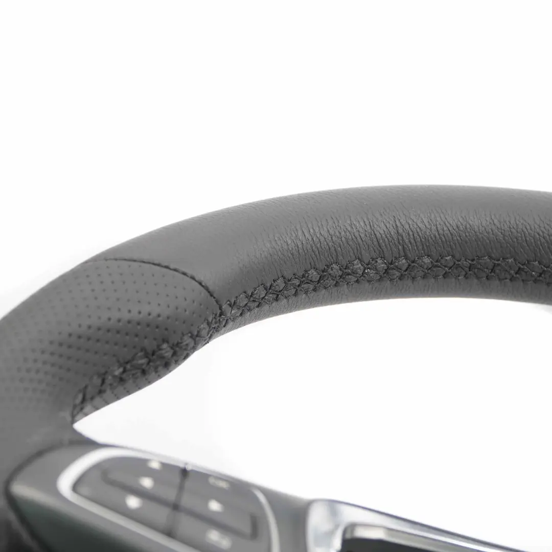 Mercedes Vito W447 W448 NEW Black Leather Sport Steering Wheel Paddle Shift - SKU A0004608203-1 - Part number A0004608203