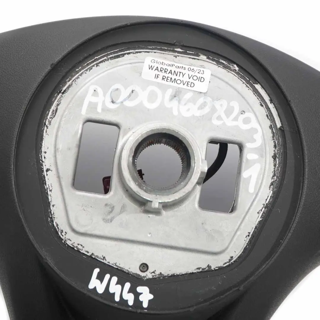 W448 NEW Black Leather Sport Steering Wheel Paddle Shift to Mercedes Vito W447 with Part number A0004608203 Mercedes Vito W447 W448 NEW Black Leather Sport Steering Wheel Paddle Shift - SKU A0004608203-1 - Part number A0004608203