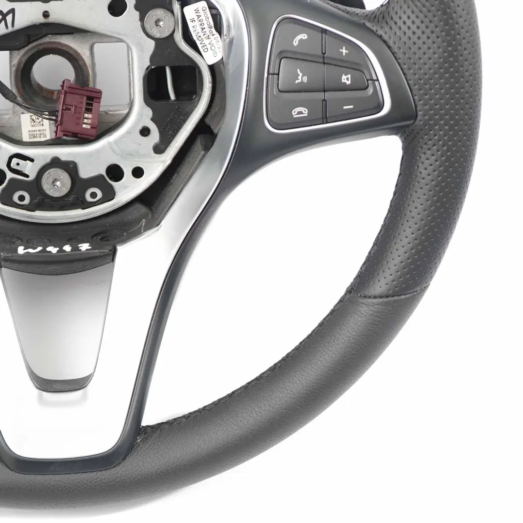 Mercedes Vito W447 W448 NEW Black Leather Sport Steering Wheel Paddle Shift - SKU A0004608203-1 - Part number A0004608203