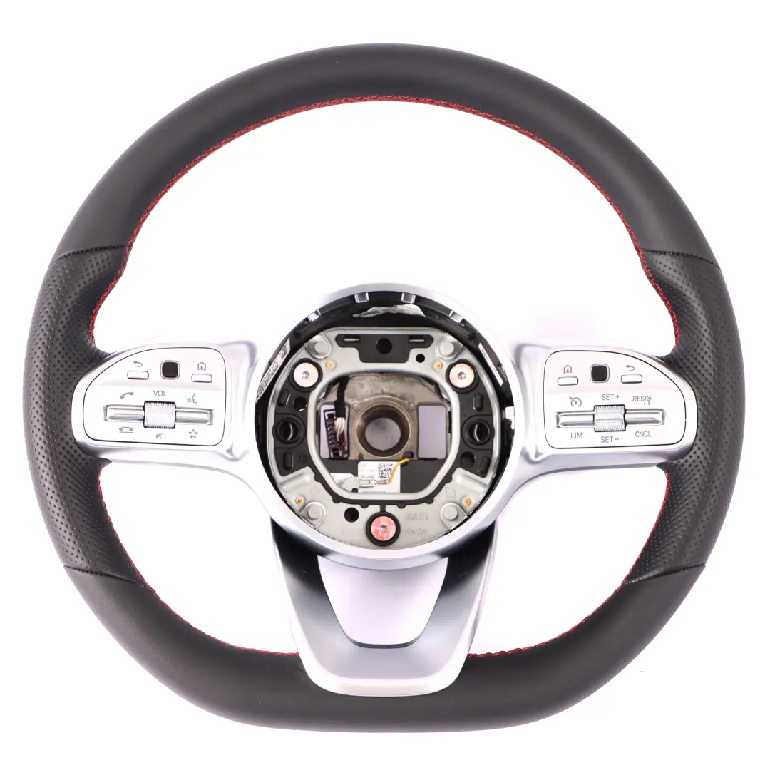 Volant Mercedes W177 NEUF Cuir Noir Multifonction Palettes changement vitesse  - SKU A0004608402-1 - Numéro de pièce A0004608402