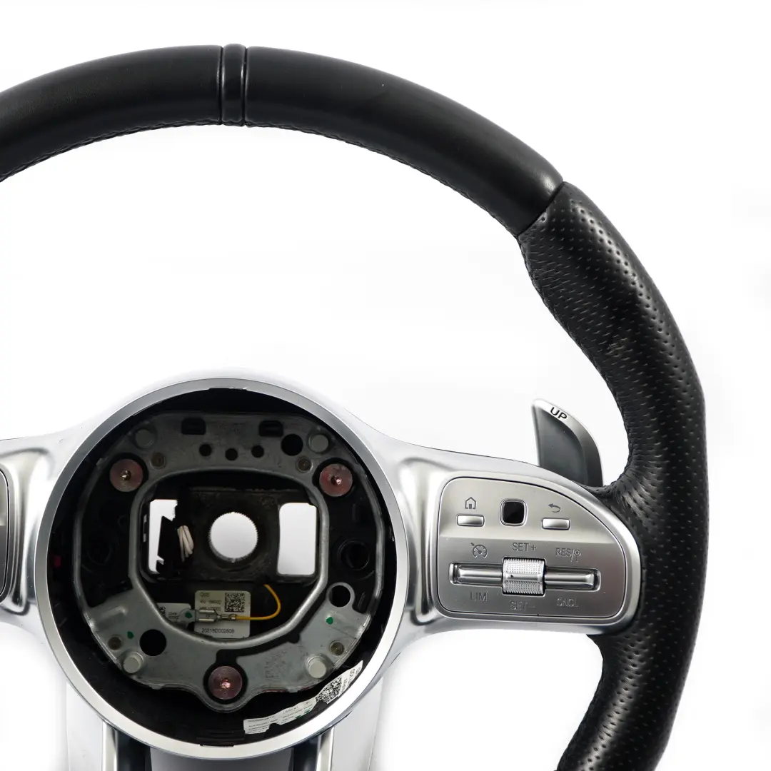 Mercedes W177 W213 AMG Volante de cuero negro Palanca de cambio - SKU A0004608413 - Número de pieza A0004608413