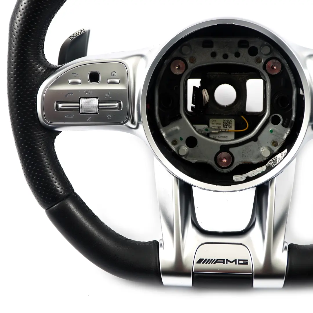 Mercedes W177 AMG Volant cuir noir avec palettes changement vitesse - SKU A0004608413 - Numéro de pièce A0004608413