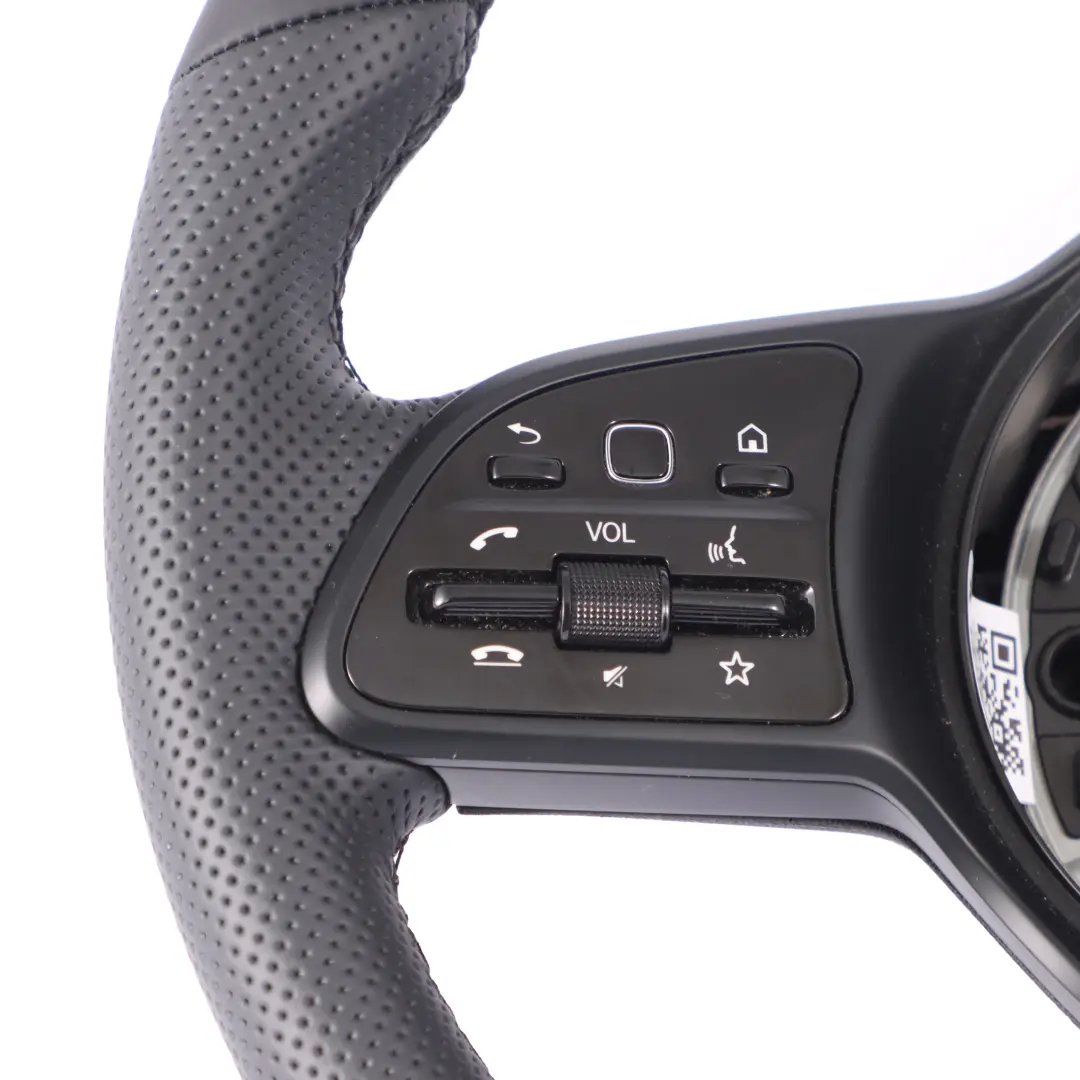 Volante Mercedes W177 W205 NUOVO in pelle nera multifunzione A0040053699 - SKU A0004609701-1 - Numero di parte A0004609701