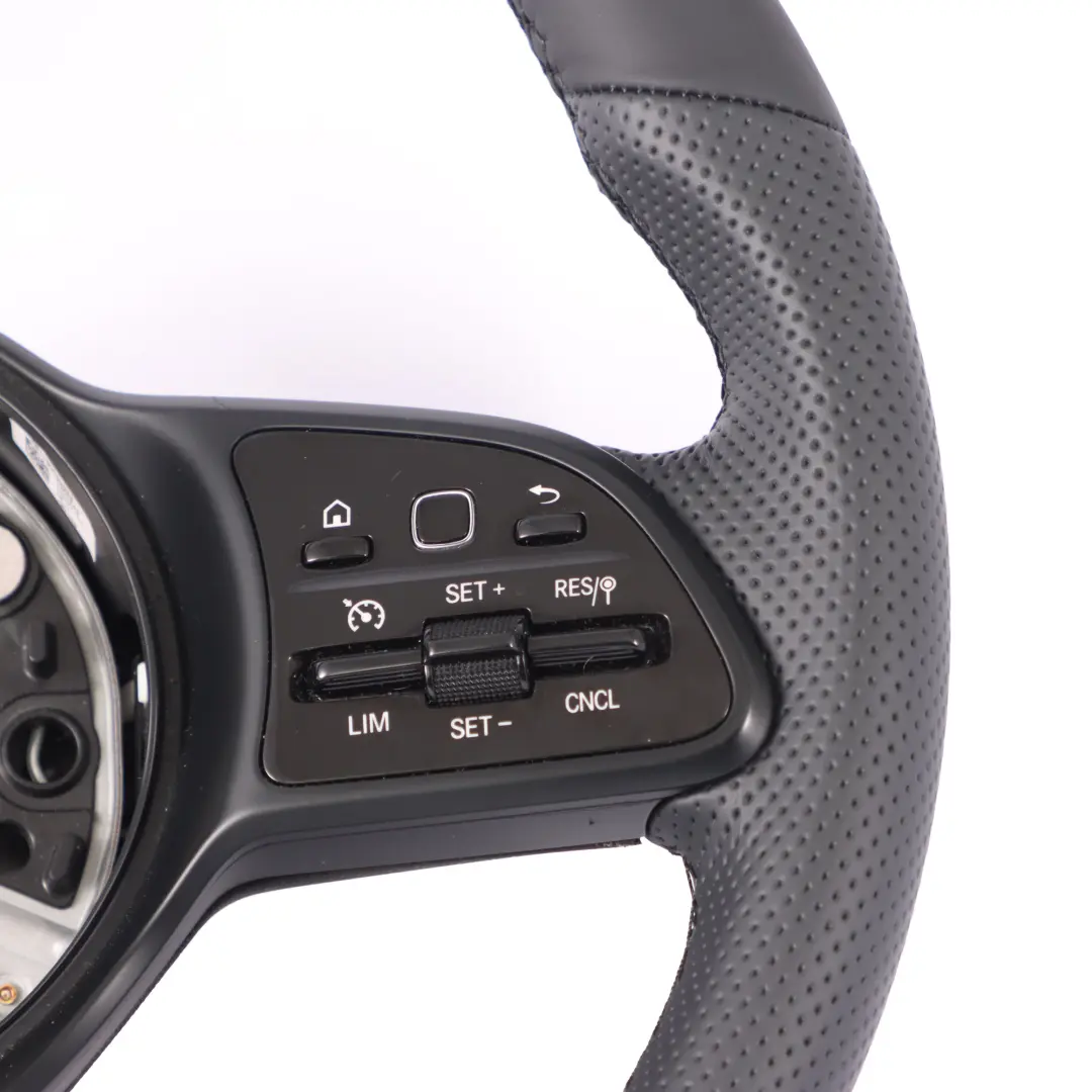  Steering Wheel Mercedes W177 W205 NEW Black Leather Multifunction A0040053699 - SKU A0004609701-1 - Part number A0004609701