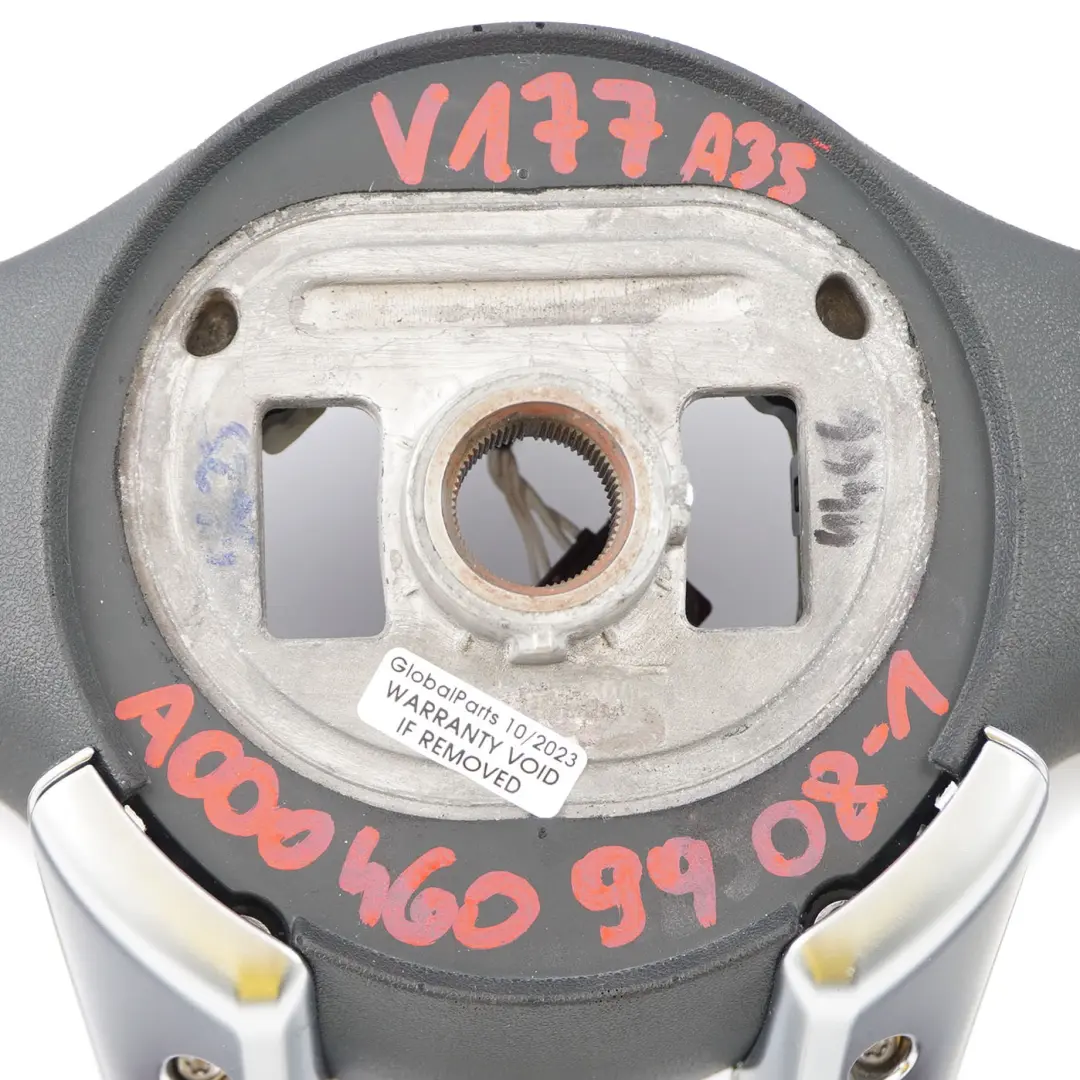 Mercedes W177 V177 AMG NOUVEAU Volant en Cuir Noir avec Palettes - SKU A0004609908-1 - Numéro de pièce A0004609908