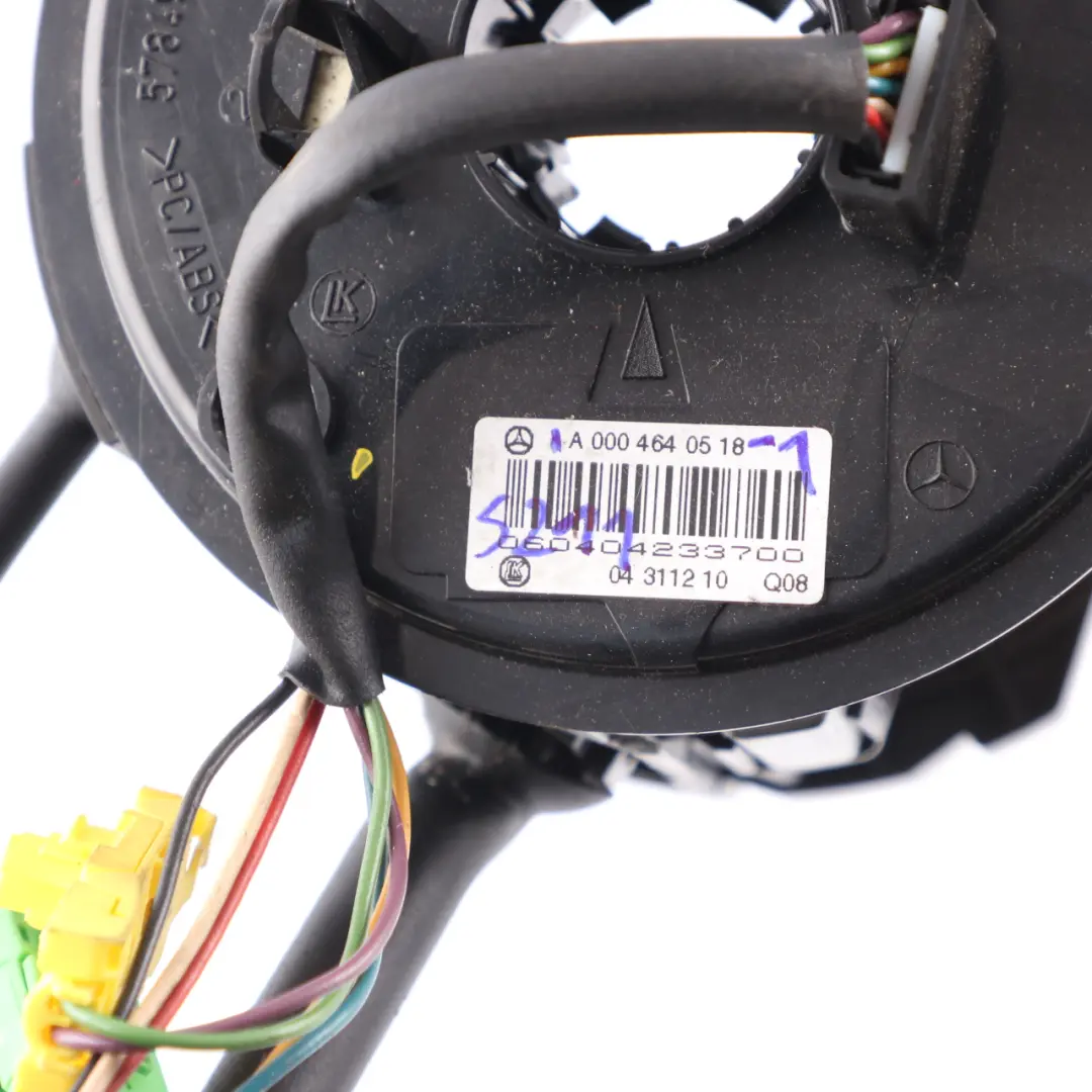 Mercedes W211 Steering Column Switch Cluster Wiper Stalk Ring Squib - SKU A0004640518-1 - Part number A0004640518