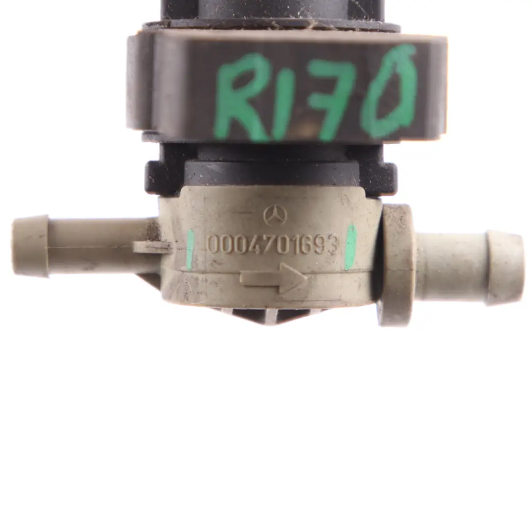 Regeneration Valve Pump Purge Solenoid to Mercedes W203 W204 Fuel with Part number A0004701693 Mercedes W203 W204 Fuel Regeneration Valve Pump Purge Solenoid - SKU A0004701693 - Part number A0004701693