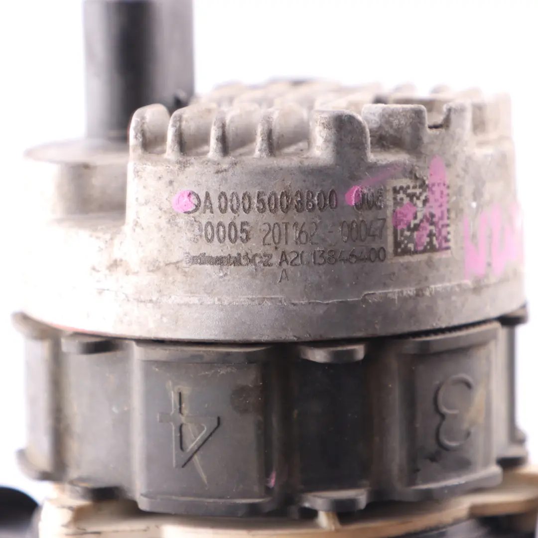 Auxiliary Water Pump Mercedes W205 W213 W247 W447 Electric Coolant to with Part number A0005003800 Auxiliary Water Pump Mercedes W205 W213 W247 W447 Electric Coolant - SKU A0005003800-1 - Part number A0005003800