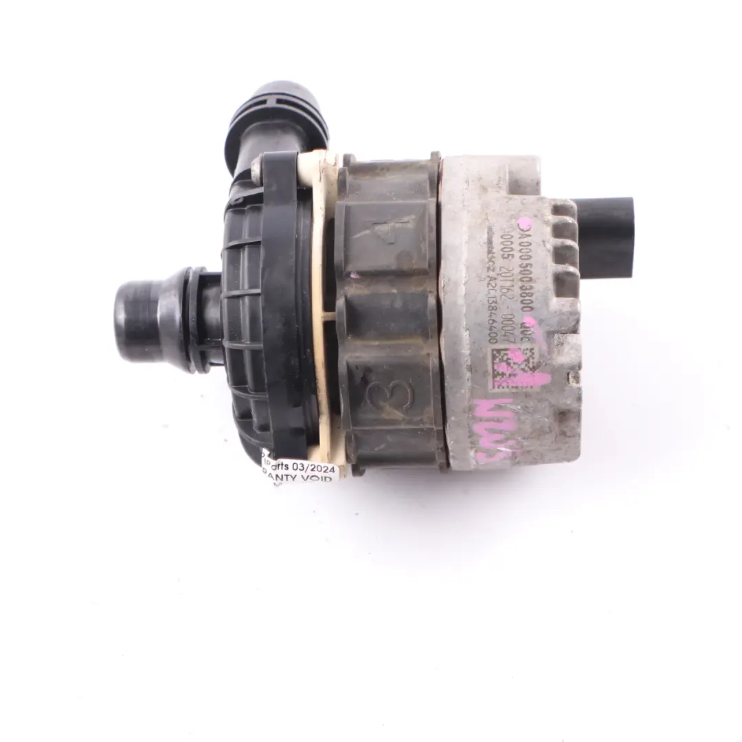  Pompe Eau Auxiliaire Mercedes W205 W213 W247 W447 Refroidissement Électrique - SKU A0005003800-1 - Numéro de pièce A0005003800