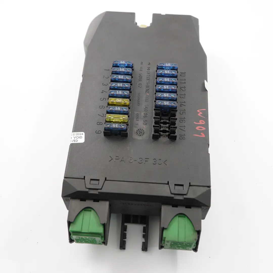 Mercedes Sprinter W901 W638 scatola dei fusibili controllo relè - SKU A0005400650 - Numero di parte A0005400650