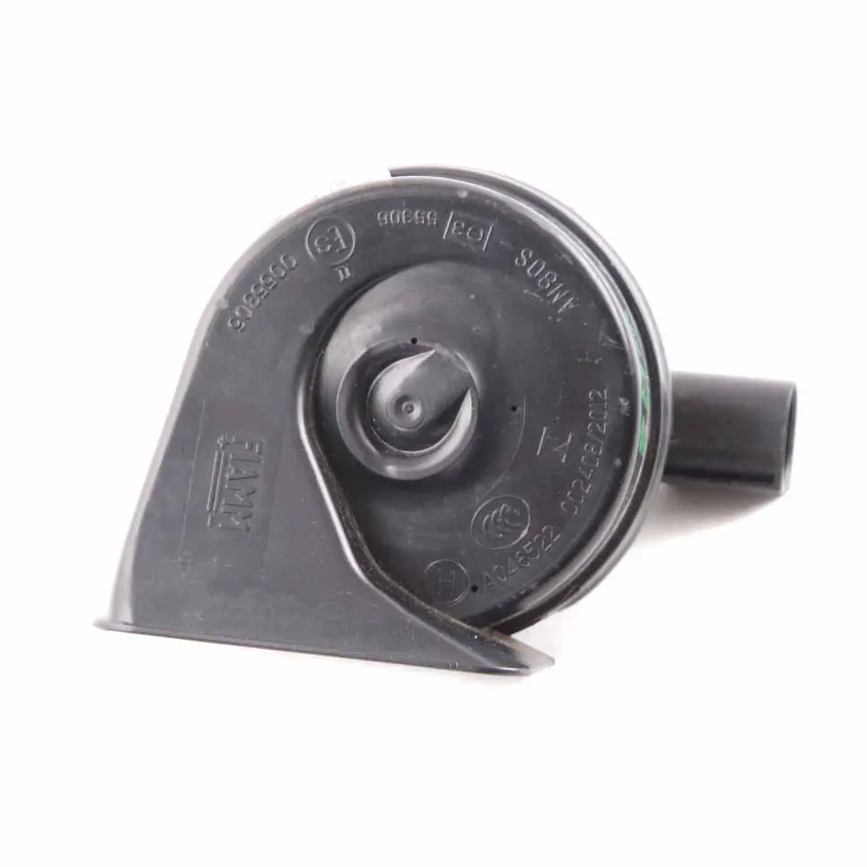 Horn Signal Mercedes W156 W176 W246 Fanfare Siren 500Hz Right O/S to with Part number A0005405700 Horn Signal Mercedes W156 W176 W246 Fanfare Siren 500Hz Right O/S - SKU A0005405700 - Part number A0005405700