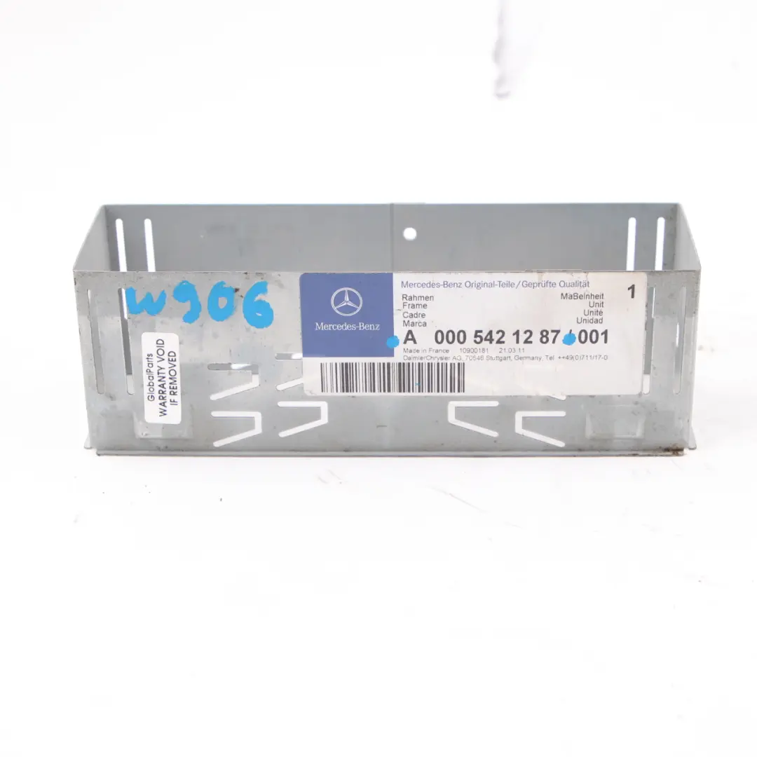 Mercedes Sprinter W906 FleetBoard Recorder Unit Holder Bracket Mount - SKU A0005421287 - Part number A0005421287