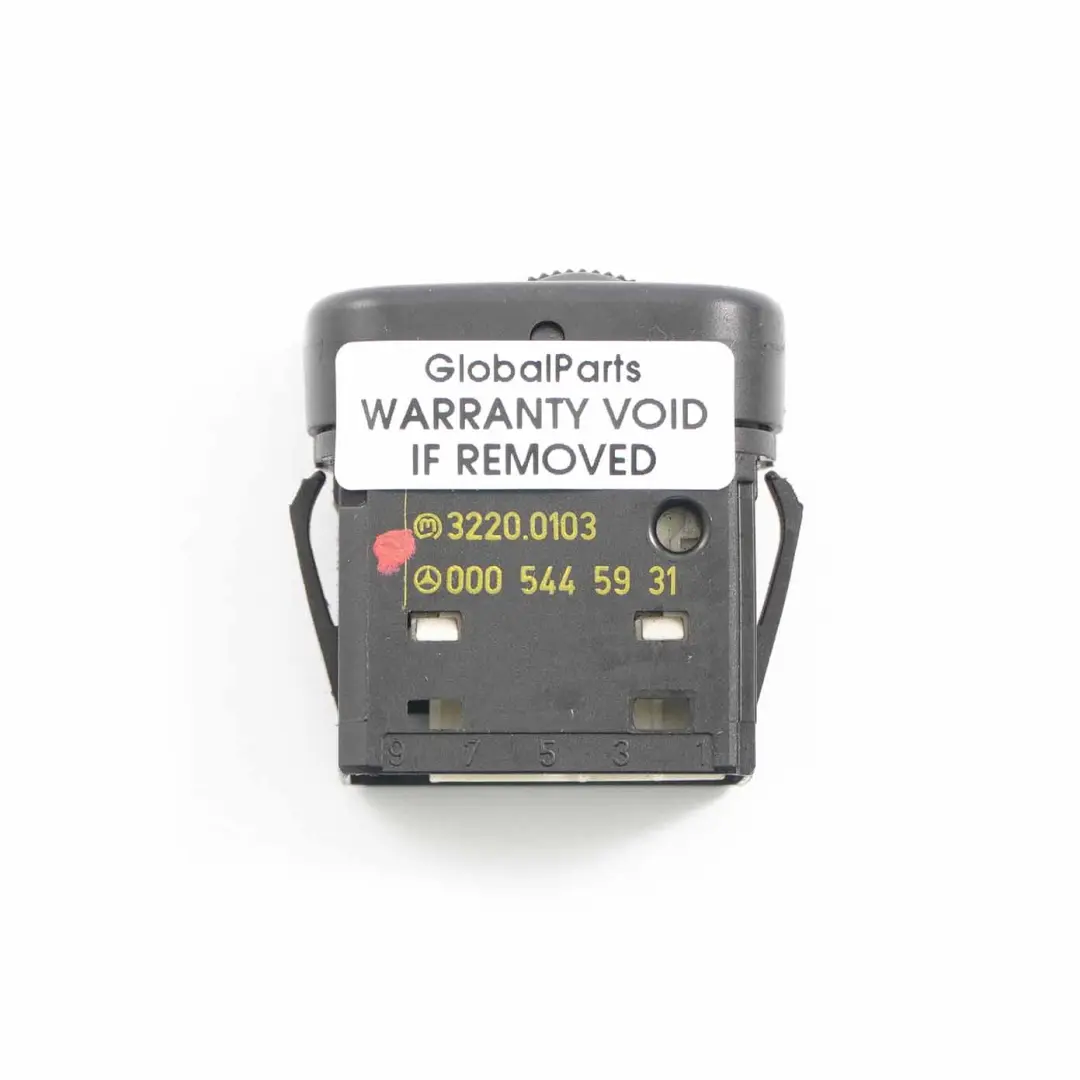 Mercedes W906 Interruptor Ajuste Faros Unidad de Control Luz - SKU A0005445931 - Número de pieza A0005445931
