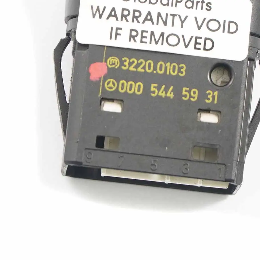Mercedes W906 Interruptor Ajuste Faros Unidad de Control Luz - SKU A0005445931 - Número de pieza A0005445931