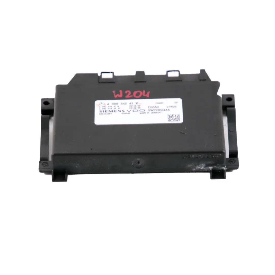  Mercedes-Benz C W204 CDI Automatic Gearbox Control Module Unit ECU - SKU A0005454316 - Part number A0005454316