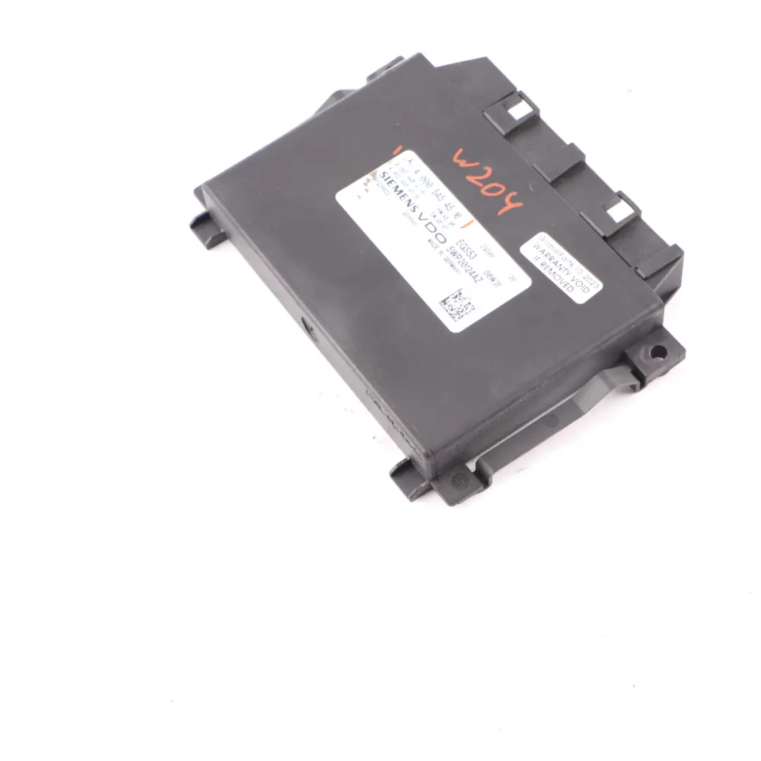Gearbox EGS Control Module Unit ECU to Mercedes W204 Automatic with Part number A0005454516 Mercedes W204 Automatic Gearbox EGS Control Module Unit ECU - SKU A0005454516 - Part number A0005454516