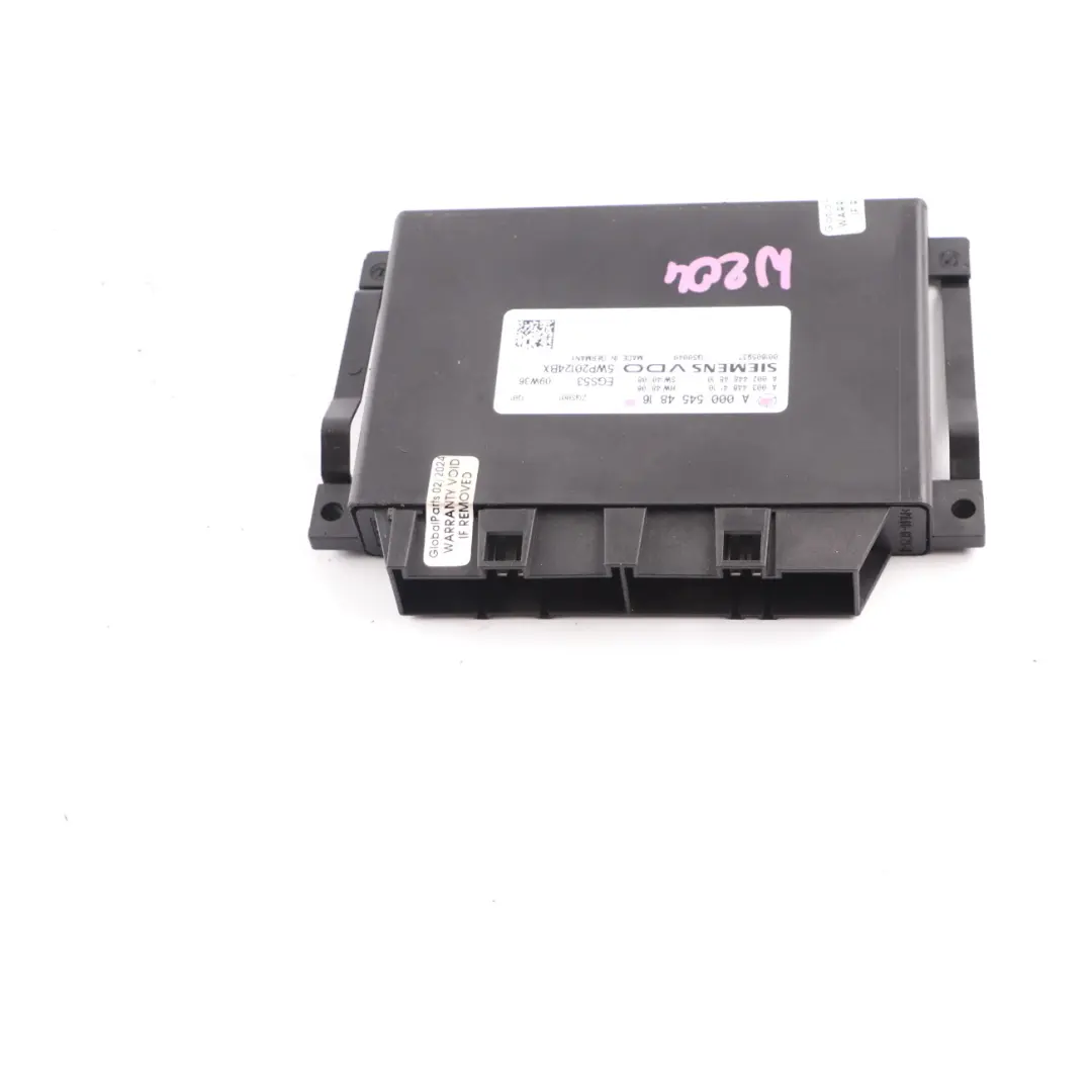 Mercedes W204 Transmisión Automática 5 Velocidades Módulo Unidad - SKU A0005454816 - Número de pieza A0005454816