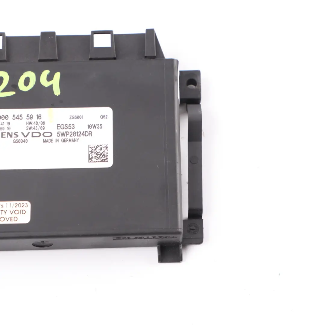 Mercedes W204 Automatikgetriebe Getriebe Modul Einheit ECU - SKU A0005455916 - Teilenummer A0005455916