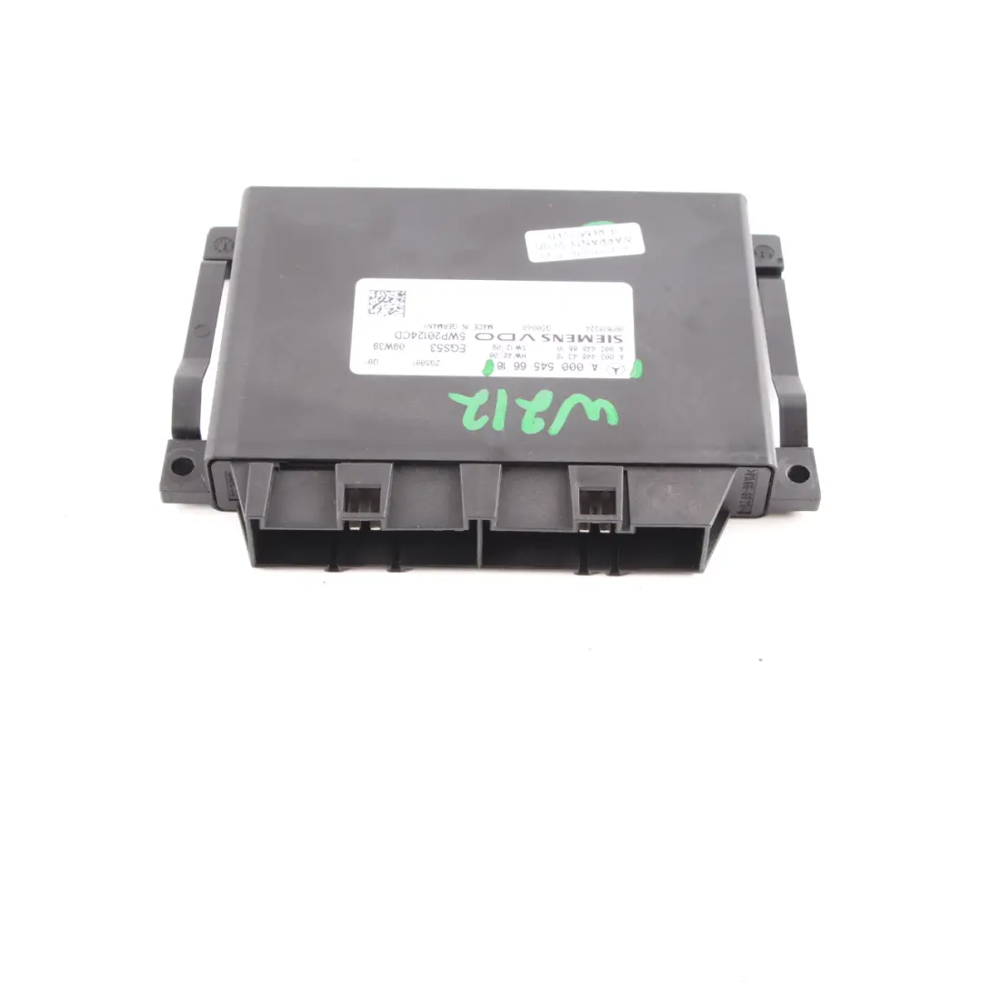 Mercedes W212 Automatikgetriebe EGS Steuergerät ECU - SKU A0005456616 - Teilenummer A0005456616