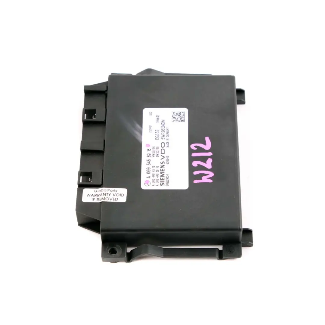Mercedes W212 CDI Cambio Automatico Modulo Di Controllo Unità ECU - SKU A0005456916 - Numero di parte A0005456916