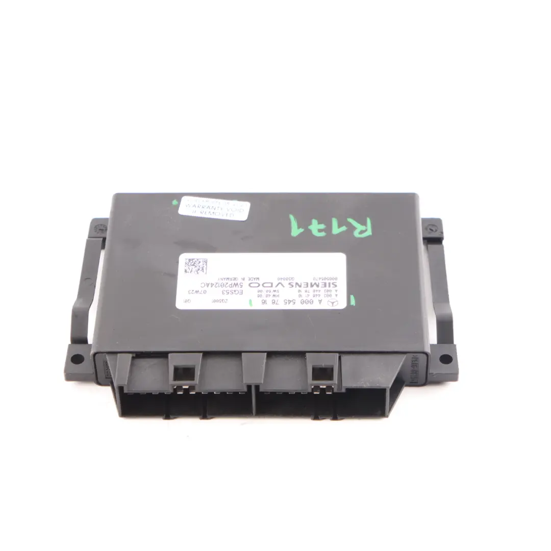 Module De Commande De Transmission VDO EGS pour Mercedes R171 à propos du numéro de pièce A0005457616 Mercedes R171 Module De Commande De Transmission VDO EGS - SKU A0005457616 - Numéro de pièce A0005457616