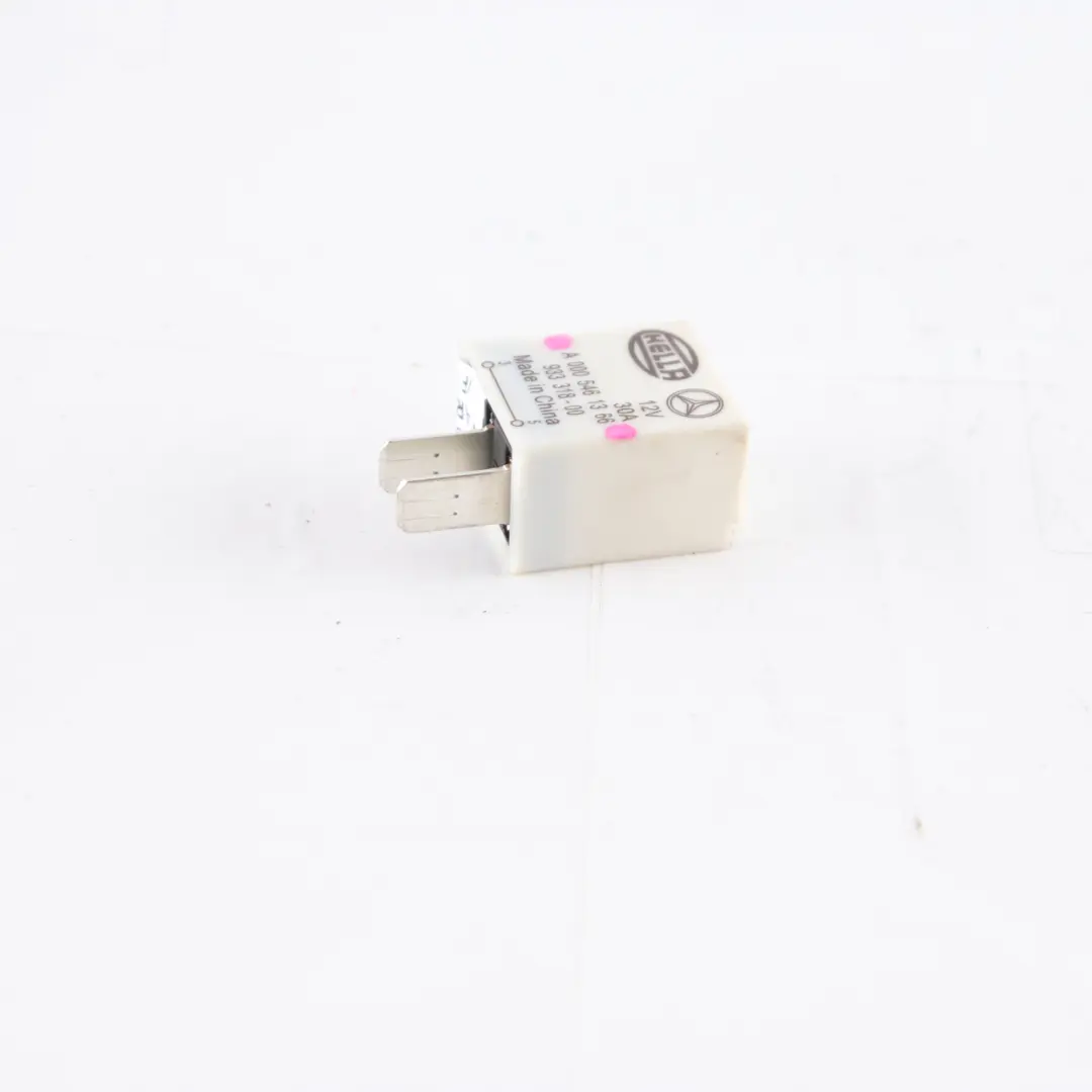 Unit Module 2 Pins White Hella Mercedes W203 W209 Relay - SKU A0005461366 - Part number A0005461366