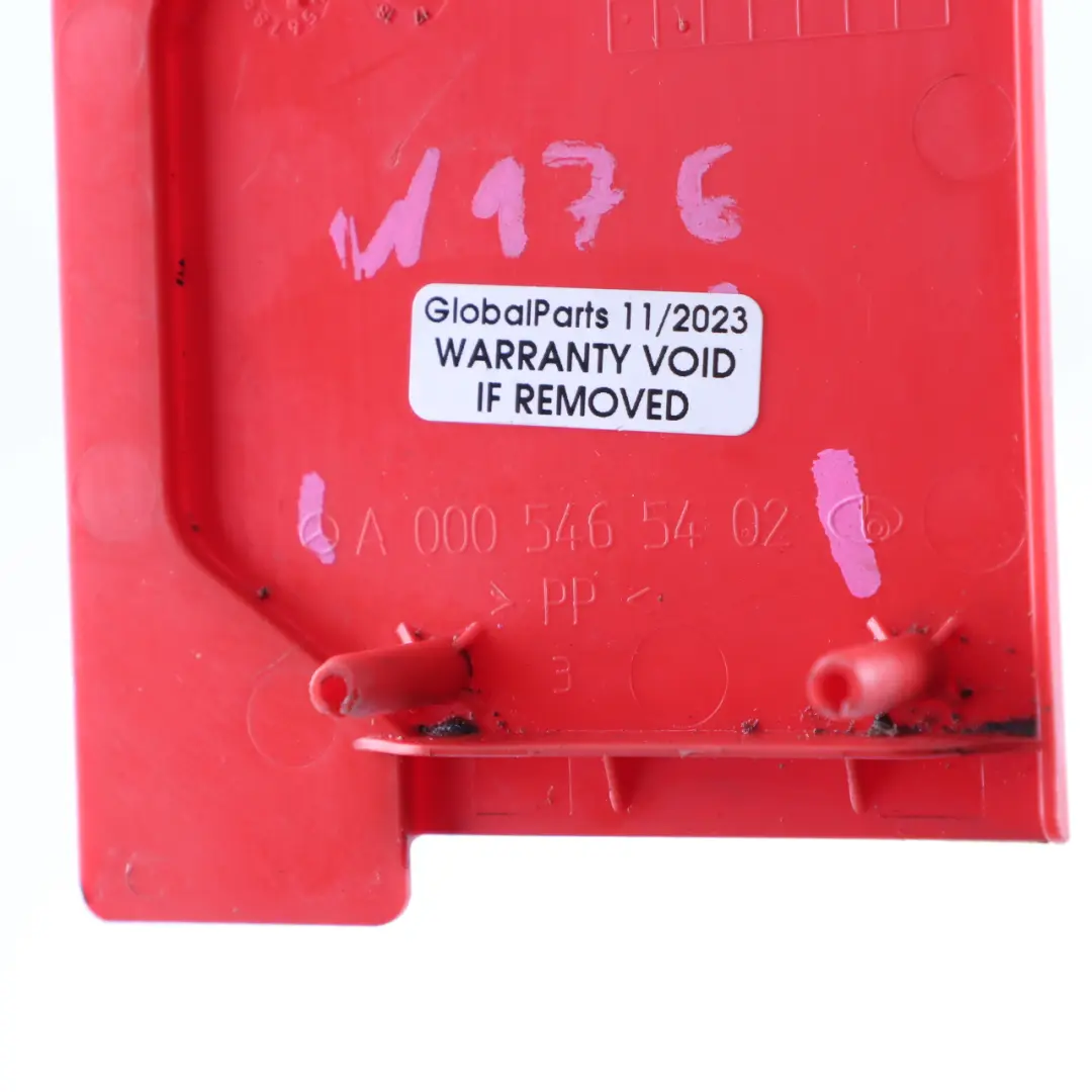 Mercedes C117 W176 W246 Positive Batteriepol Abdeckung Kappe Trimmen - SKU A0005465402 - Teilenummer A0005465402
