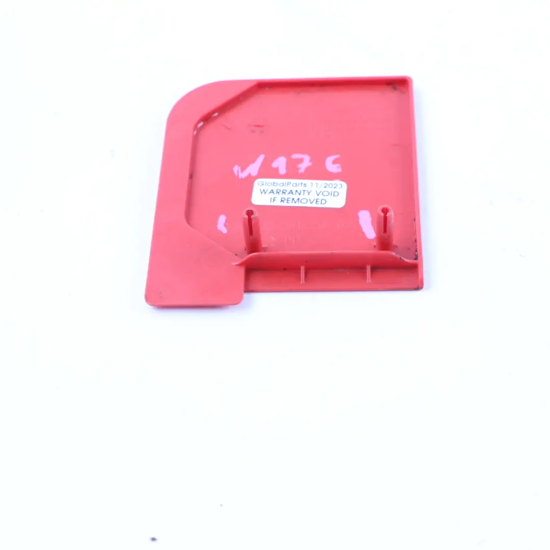 Positive Battery Terminal Cover Cap Trim Red to Mercedes C117 W176 W246 with Part number A0005465402 Mercedes C117 W176 W246 Positive Battery Terminal Cover Cap Trim Red - SKU A0005465402 - Part number A0005465402
