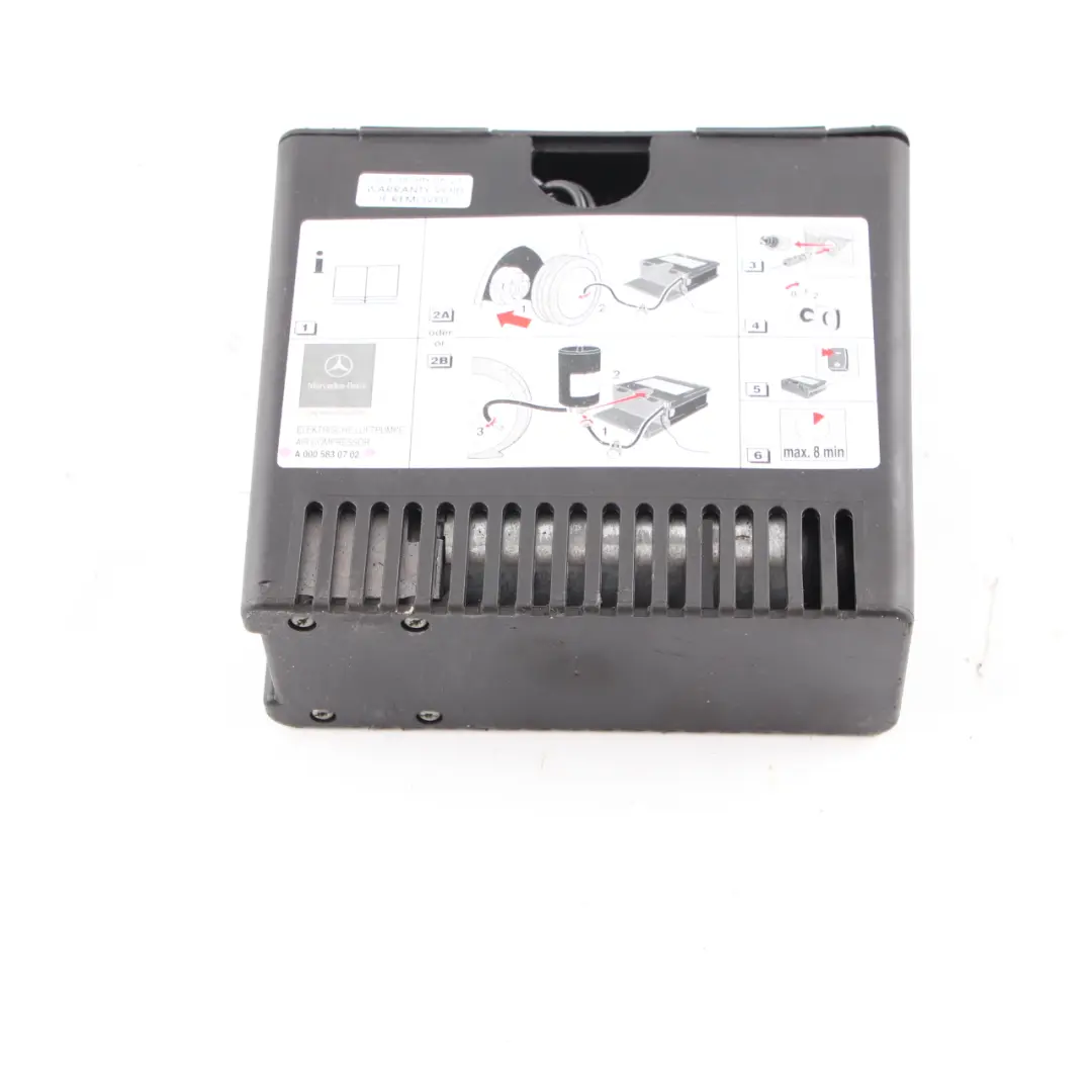Tyre Inflation Air Pump Compressor to Mercedes W168 W209 W211 W639 with Part number A0005830702 Mercedes W168 W209 W211 W639 Tyre Inflation Air Pump Compressor - SKU A0005830702 - Part number A0005830702
