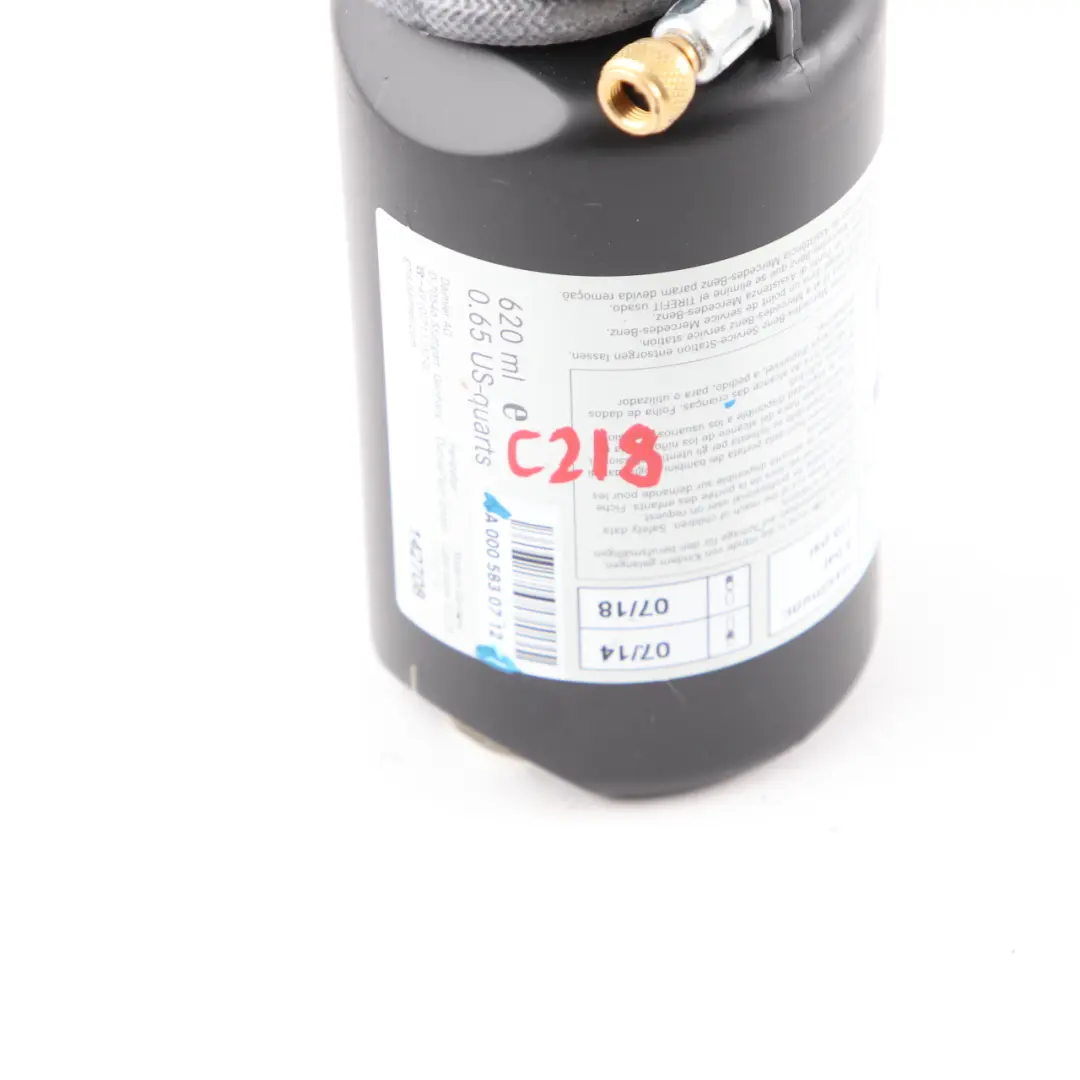 W219 Tyre Sealant Sealer Tirefit Container to Mercedes W203 W212 CLS with Part number A0005830712 Mercedes W203 W212 CLS W219 Tyre Sealant Sealer Tirefit Container - SKU A0005830712 - Part number A0005830712