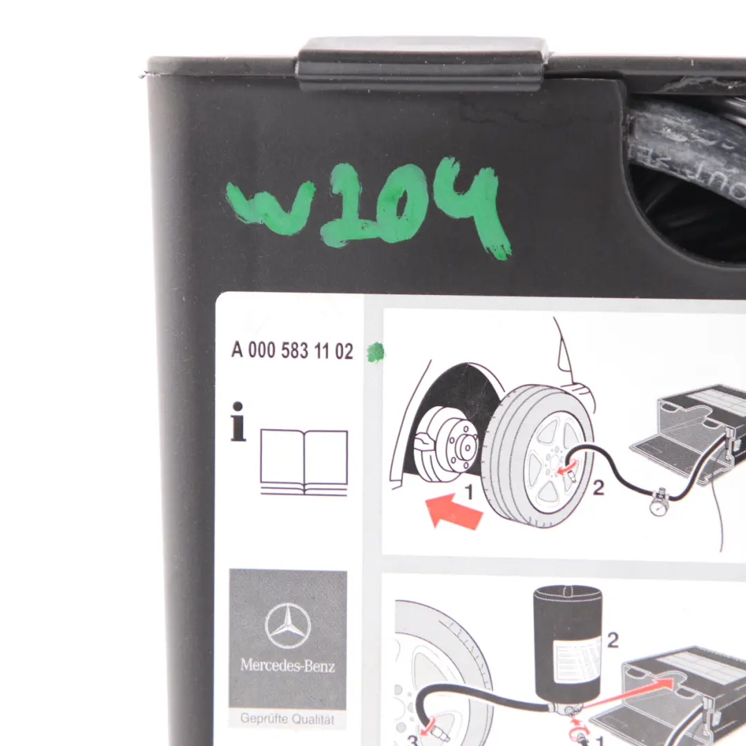 Tyre Air Compressor Mercedes W168 W203 W204 W209 Tyre Inflation Pump  - SKU A0005831102 - Part number A0005831102