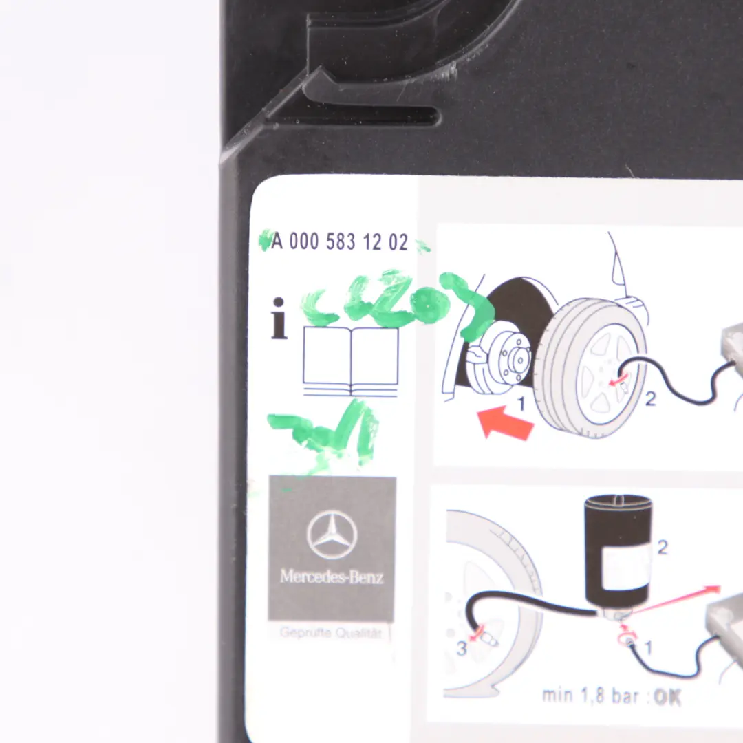  Compresor Aire Para Neumáticos Mercedes W203 W211 W212 Bomba Inflado - SKU A0005831202 - Número de pieza A0005831202