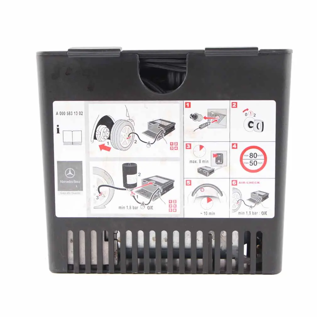 Mercedes W211 W639 Tools Case Bag Repair Service Kit Tire Fit - SKU A0005831302 - Part number A0005831302