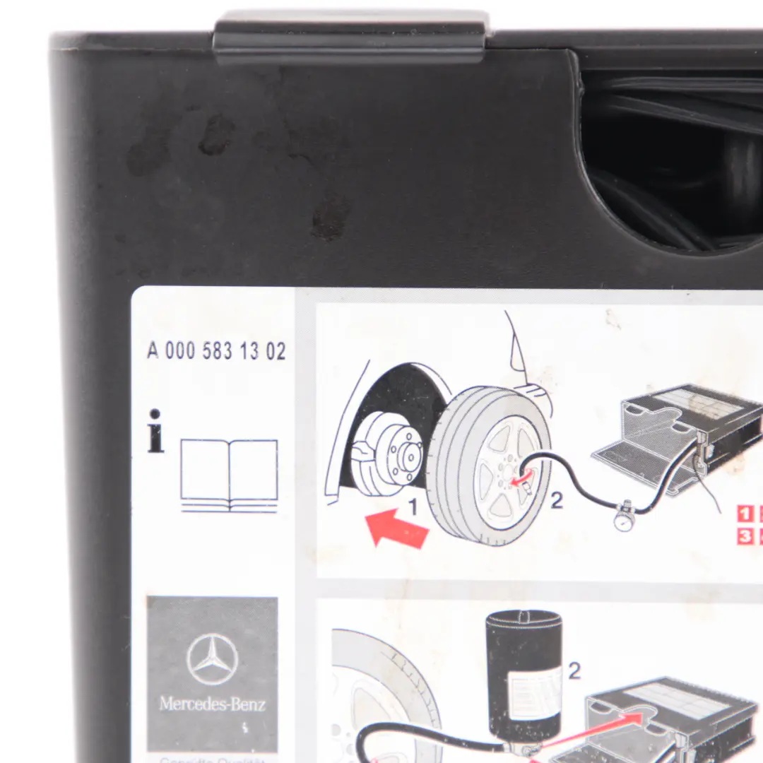 Mercedes W211 W639 Tools Case Bag Repair Service Kit Tire Fit - SKU A0005831302 - Part number A0005831302