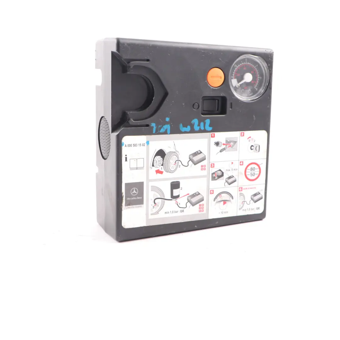 Mercedes W203 W211 W212 Tyre Inflation Air Pump Compressor - SKU A0005831502 - Part number A0005831302