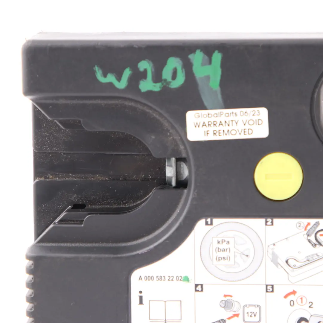 Tyre Air Compressor Mercedes W169 W204 W207 W246 Tyre Inflation Pump to with Part number A0005832202 Tyre Air Compressor Mercedes W169 W204 W207 W246 Tyre Inflation Pump - SKU A0005832202 - Part number A0005832202