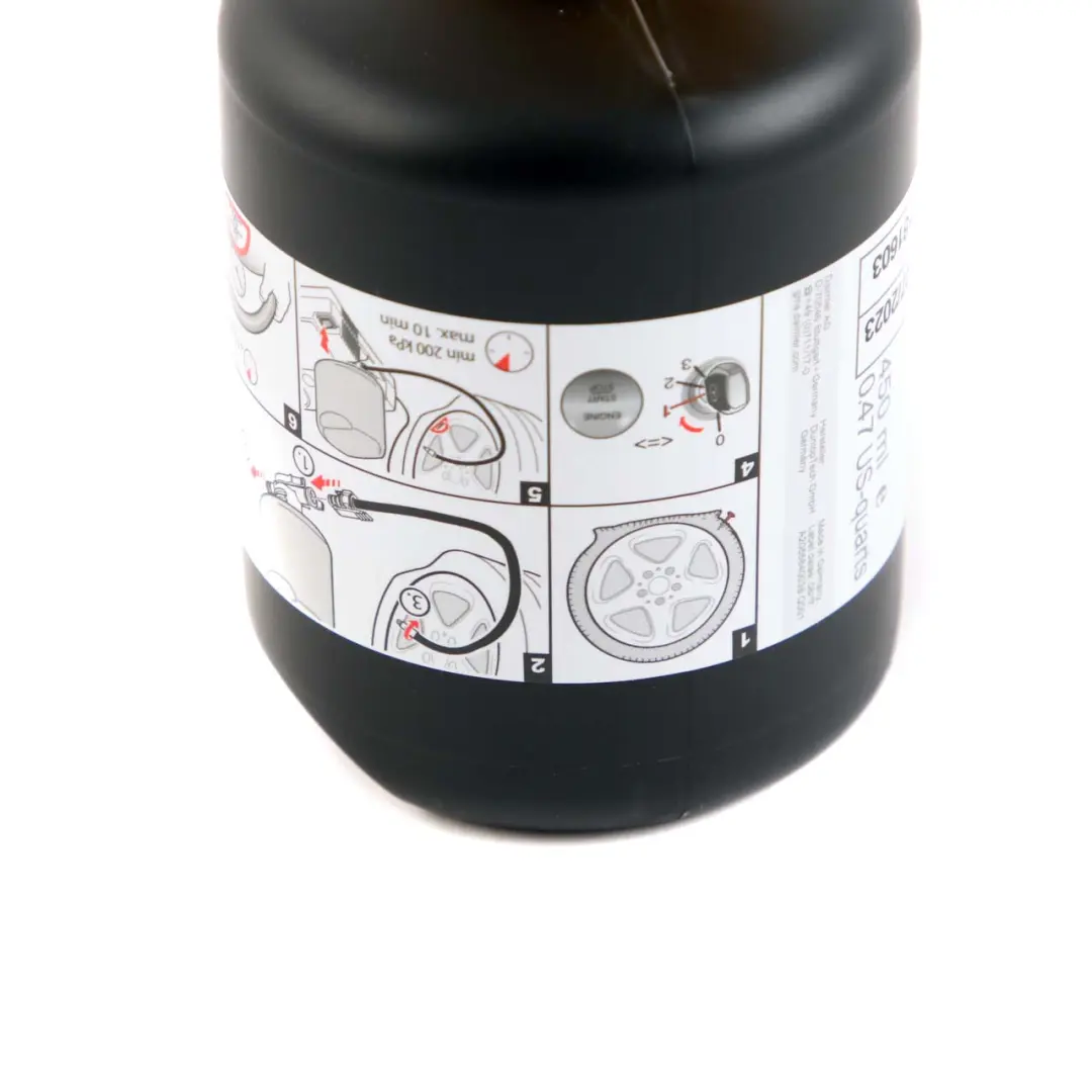 Sigillante pneumatici Contenitore Tirefit per Mercedes W205 W213 W247 con numero di parte A0005832912 Mercedes W205 W213 W247 Sigillante pneumatici Contenitore Tirefit - SKU A0005832912 - Numero di parte A0005832912