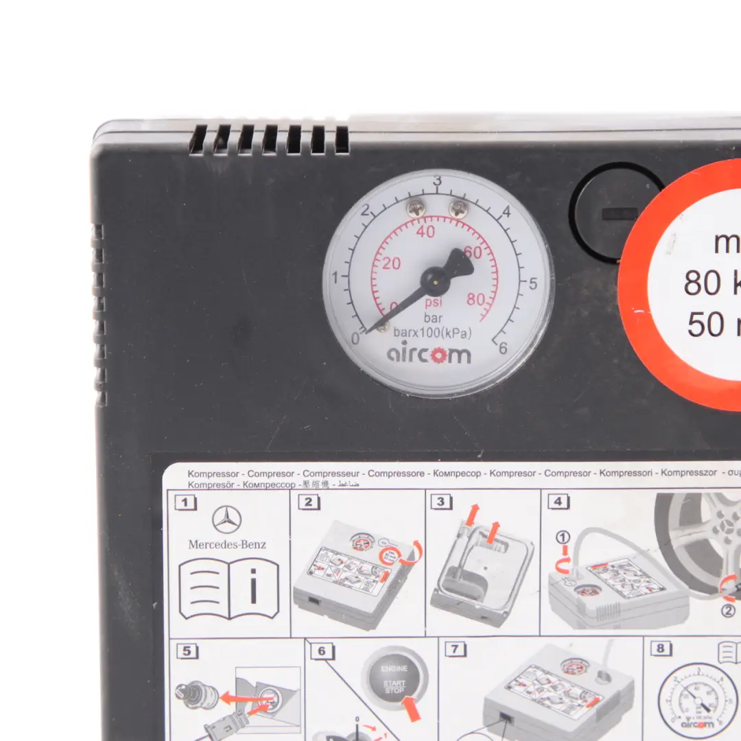Mercedes W118 W177 W247 Tyre Inflator Air Pump Compressor - SKU A0005835001 - Part number A0005835001