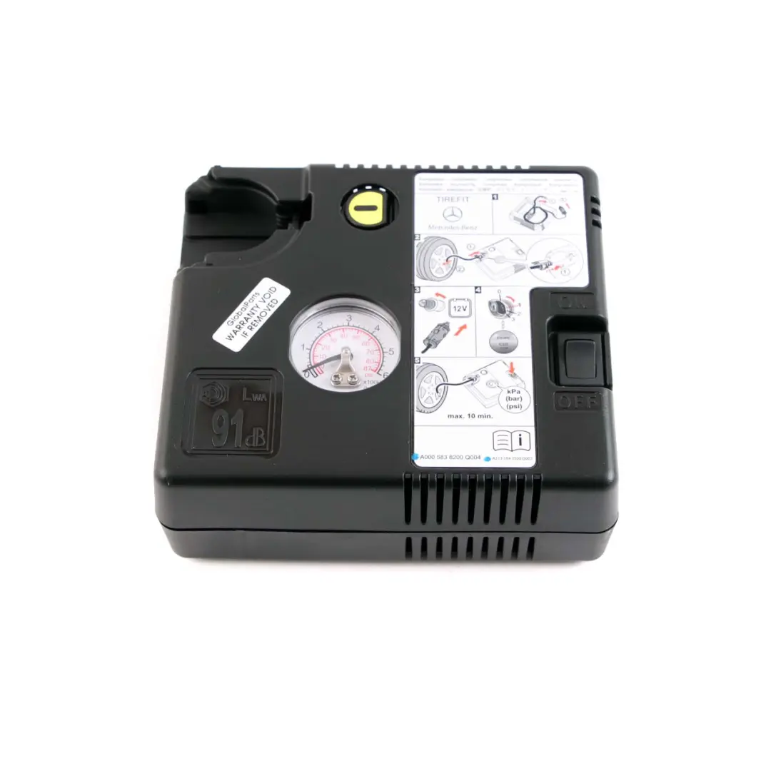 Mercedes W206 W213 W247 Pompa gonfiaggio pneumatici Compressore - SKU  A0005838200 - Numero di parte A0005838200