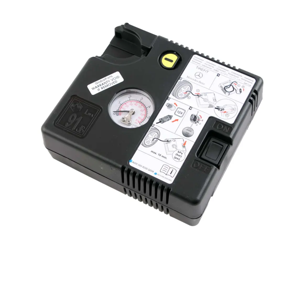 Reifen befüllung Luftpumpe Kompressor für Mercedes W206 W213 W247 mit Teilenummer A0005838200 Mercedes W206 W213 W247 Reifen befüllung Luftpumpe Kompressor - SKU A0005838200 - Teilenummer A0005838200