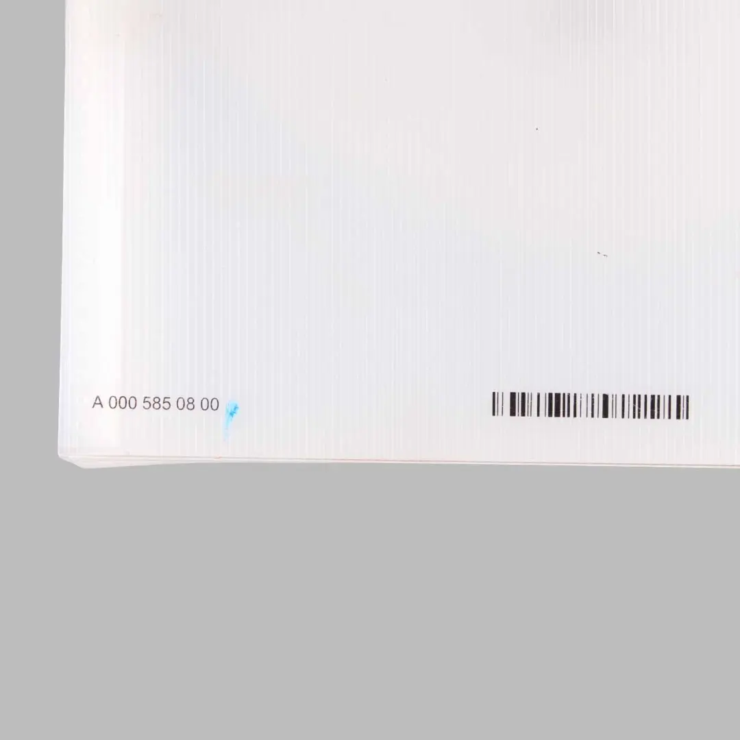 Mercedes Sprinter W906 Booklet Slipcase Pouch Case Wallet - SKU A0005850800 - Part number A0005850800