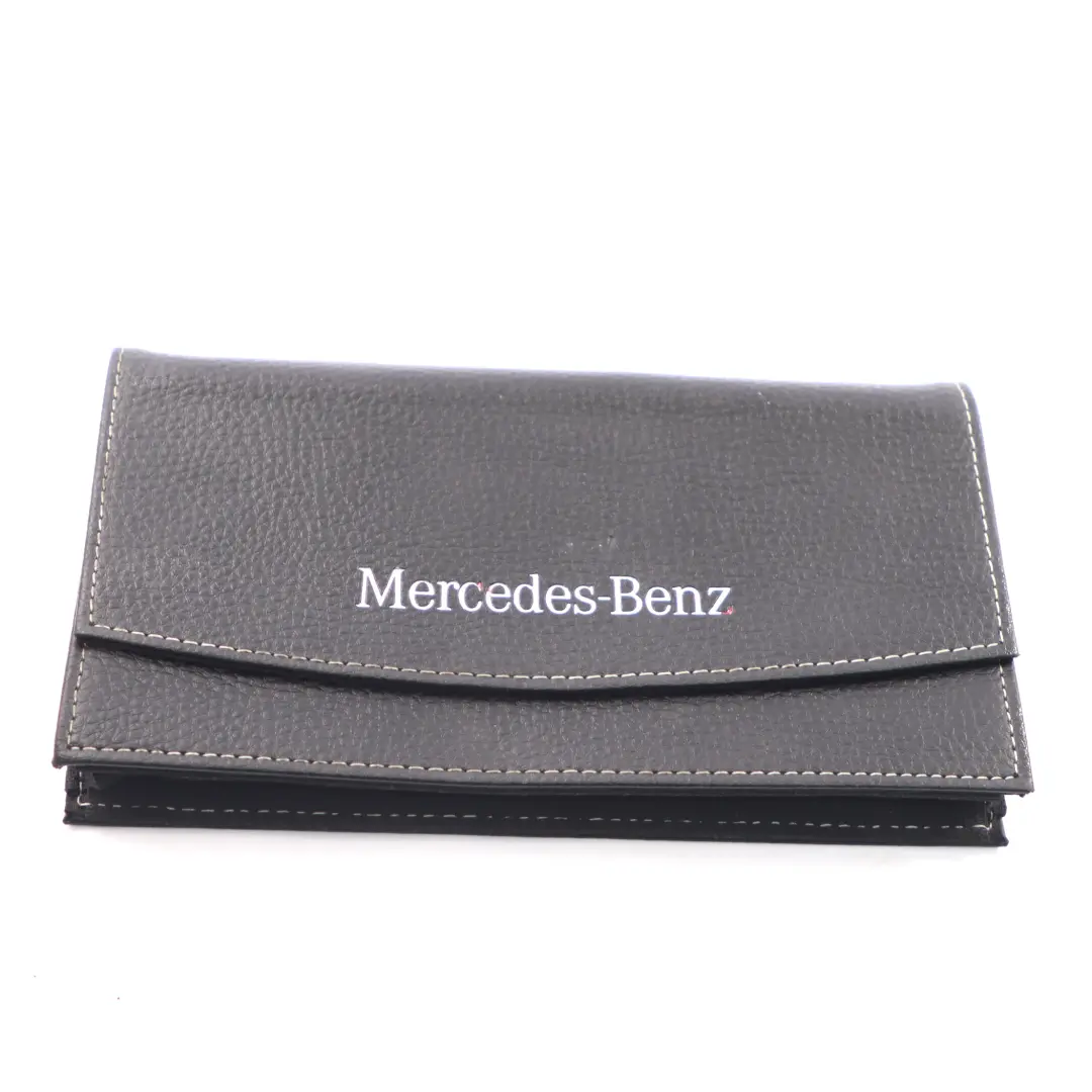 Funda para documentos Mercedes W205 Manual del propietario Cartera de piel para con número de pieza A0005851200 Funda para documentos Mercedes W205 Manual del propietario Cartera de piel - SKU A0005851200-1 - Número de pieza A0005851200